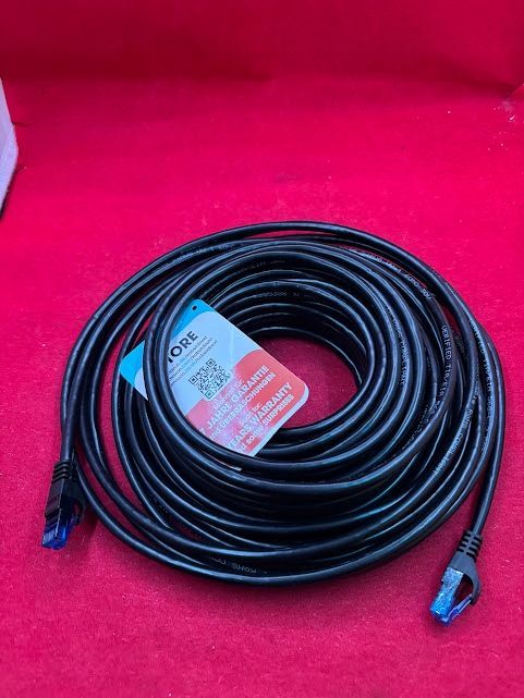 outlet kabeldirekt kabel sieciowy długość kabla 20 metrów cat6/rj45