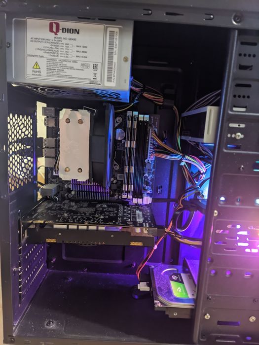 Ігровий ПК. Intel 6/12 ядер, 16GB ОЗУ, GTX 550TI, SSD 128GB, HDD 1TB.