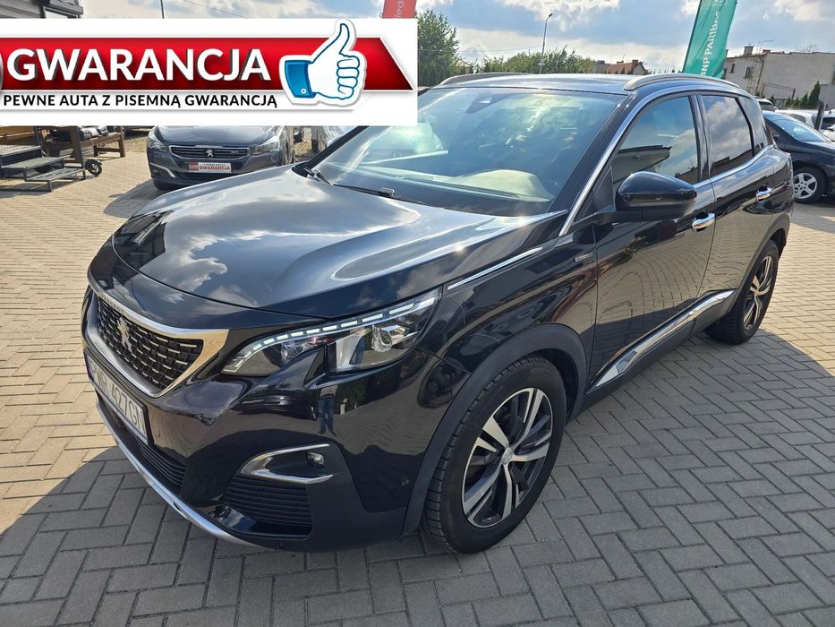 Peugeot 3008 GT-line 2.0 HDi 177KM Automat + łopatki Gwarancja Zamiana Zarejestr.