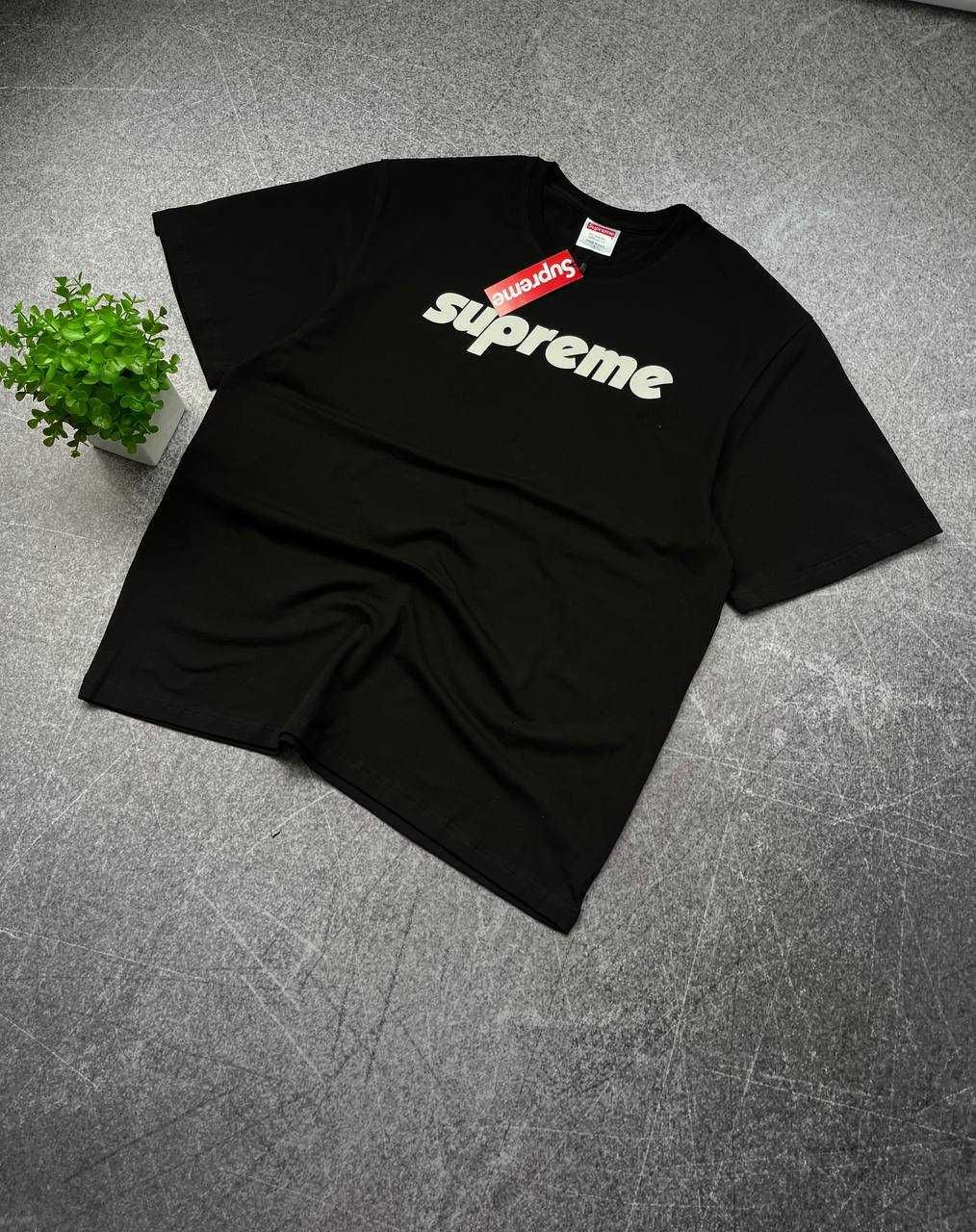 Оверсайз Футболка Supreme | Майка Суприме с бирками