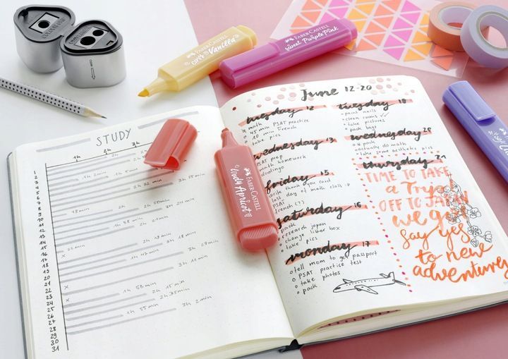 Faber-Castell Zakreślacz Pastelowy Mazak Marker Pisak 1546 Pastel 4 K