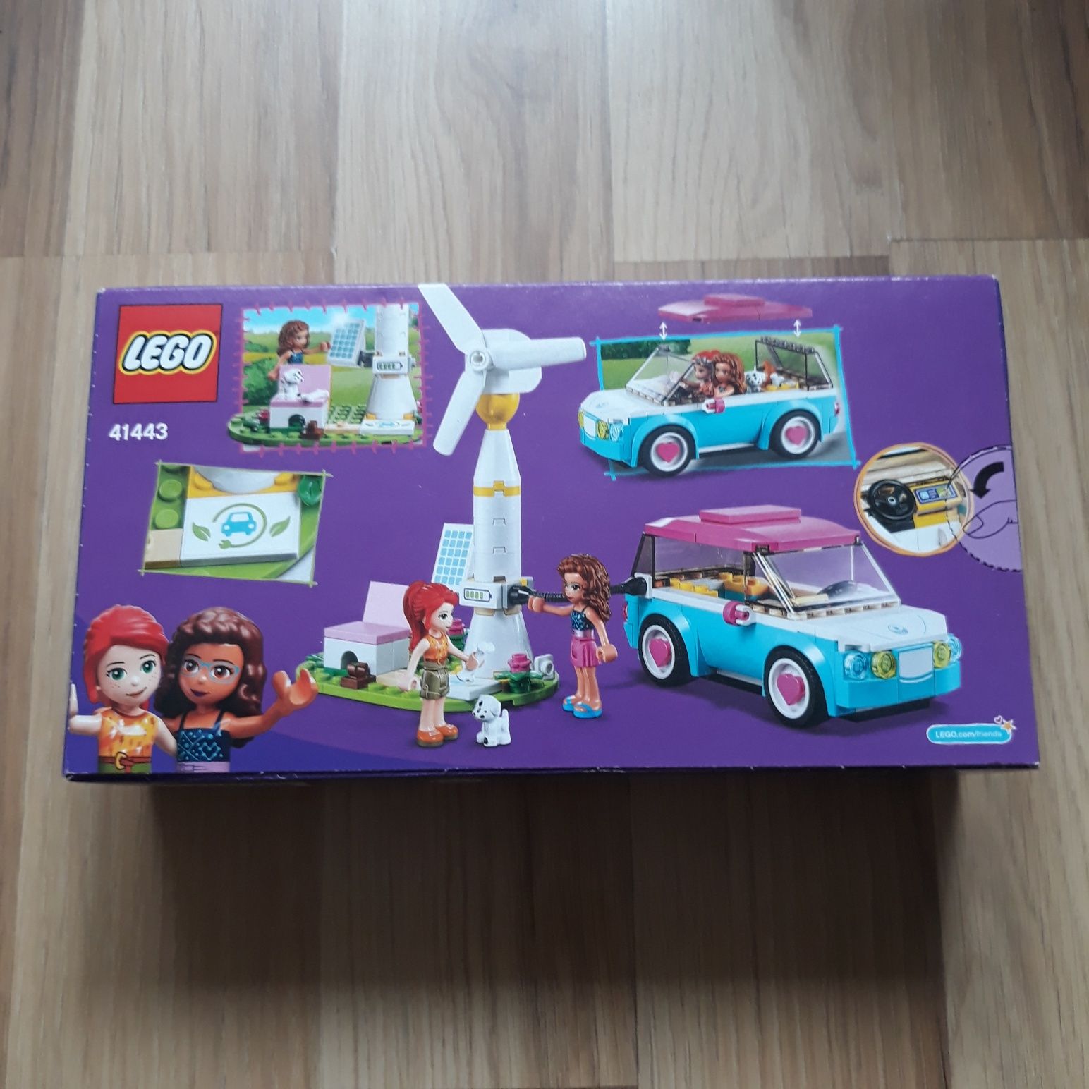 Klocki Lego 41443 Samochód elektryczny puzzle klocki układanka zabawka