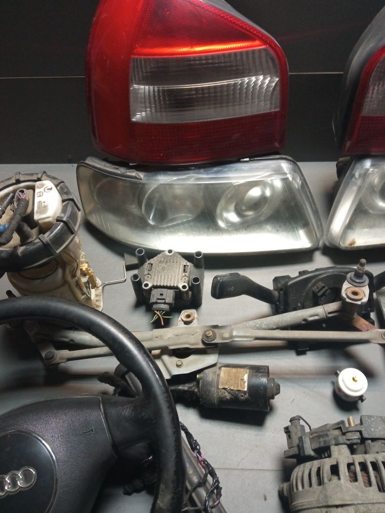 Audi a3 8l 1.6 lift alternator rozrusznik lampy pompka cewka listwa