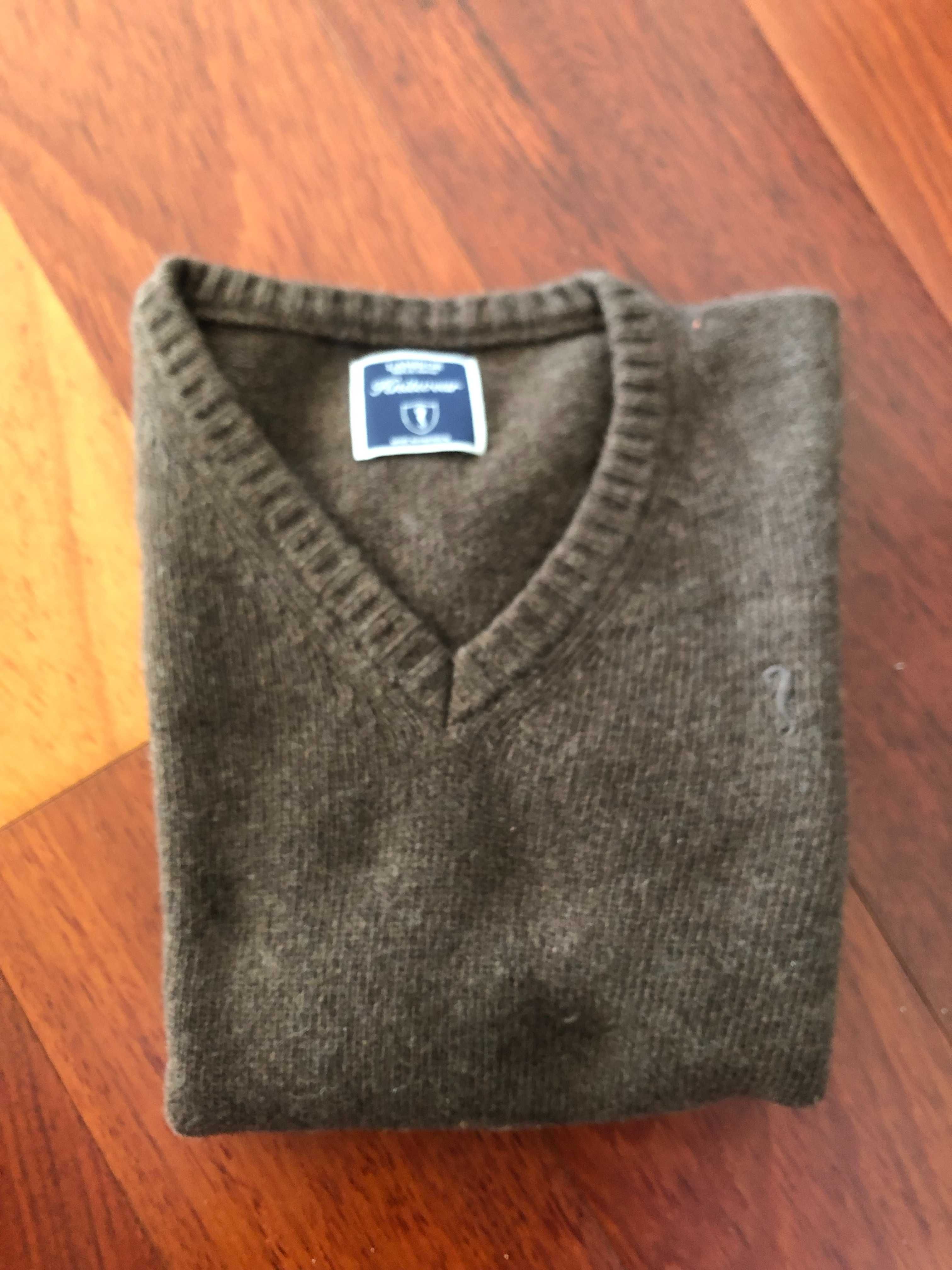 LANIDOR | Pullover castanho - 8 anos