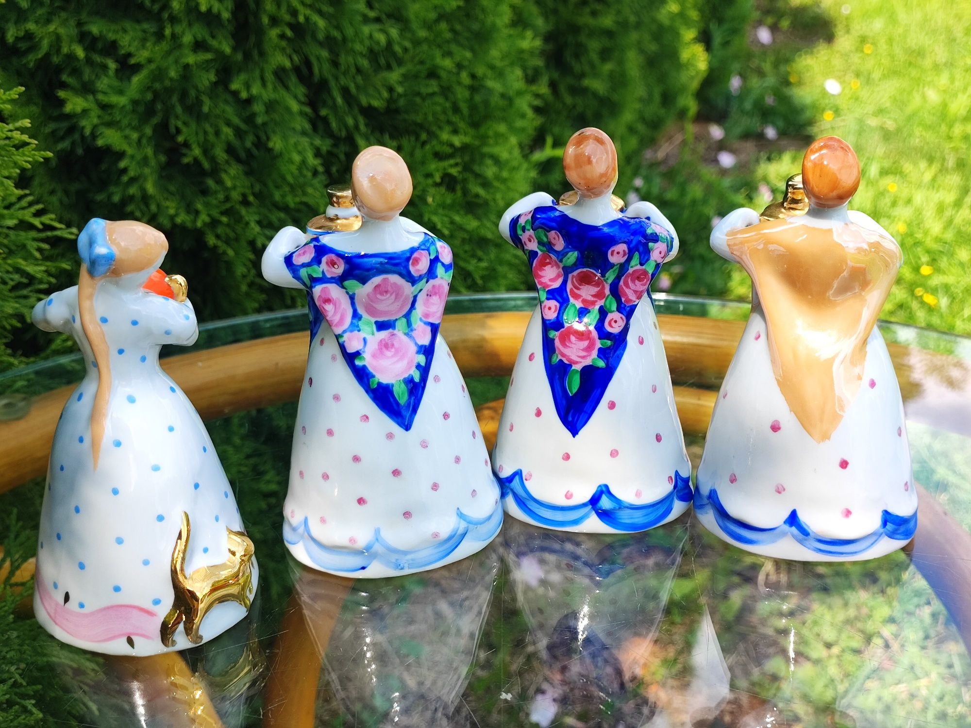 Figurka porcelanowa Dziewczyna z samowarem ZSRR,Dulowo od lat 1988