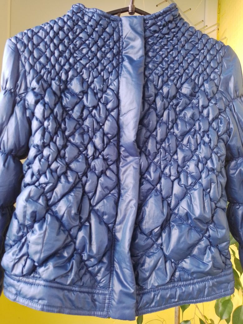 Підліткова укорочена демісезонна куртка для дівчинки,М,152 см,курточка