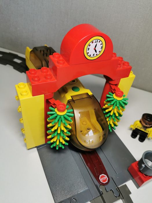 Lego Duplo 5696 Car Wash Автомийка потягомийка потяг авто