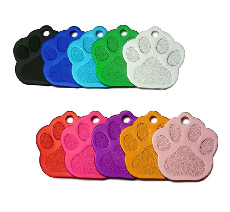 Chapas personalizadas para animais de estimação! várias cores
