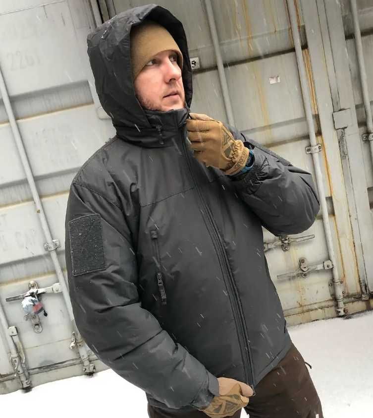Helikon Tex Level 7 Climashield Apex 100 BLACK куртка пухових термо