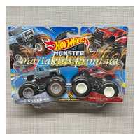 Хот Вілс Hot Wheels Monster Trucks 1:64 Scale 2-Packs