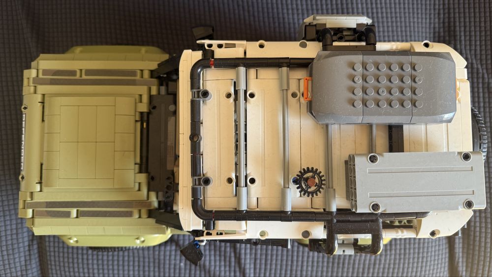 Brinquedo Jeep tipo Lego Technique