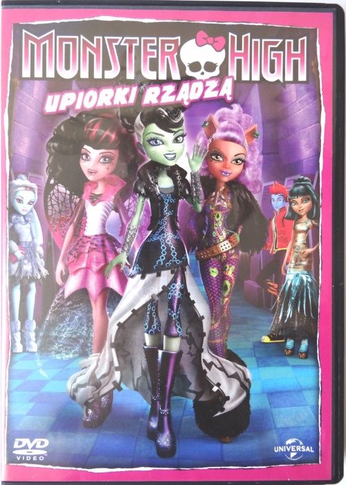 Film DVD Monster High - Upiorki rządzą