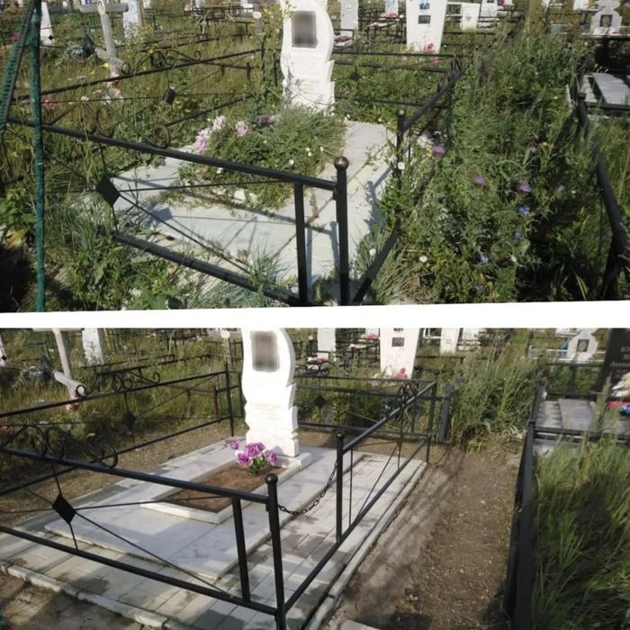 Комплексний догляд: квіти, фарбування, уборка Запорізьке кладовище