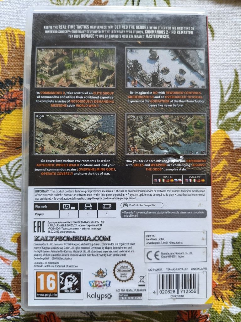 Commandos 2 - HD Remaster Nintendo Switch