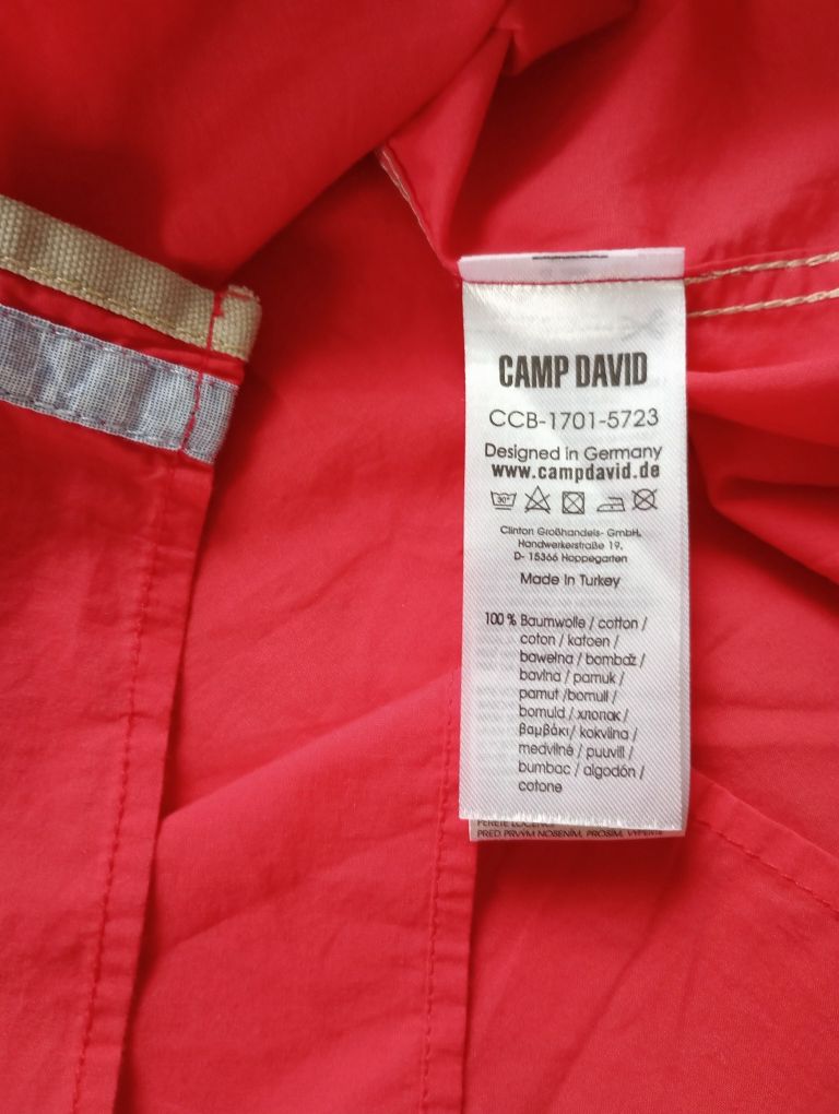 Camp David męska lekka koszula na lato 2XL+