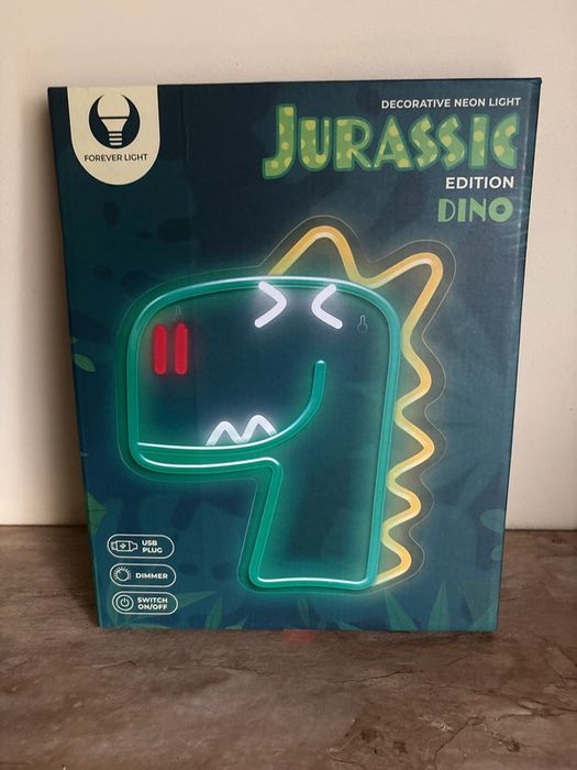 Neon dekoracyjny Led Jurassic Dino / lampka