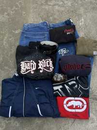 tapout ecko pelle pelle globe karl kani fox affliction jnco southpole