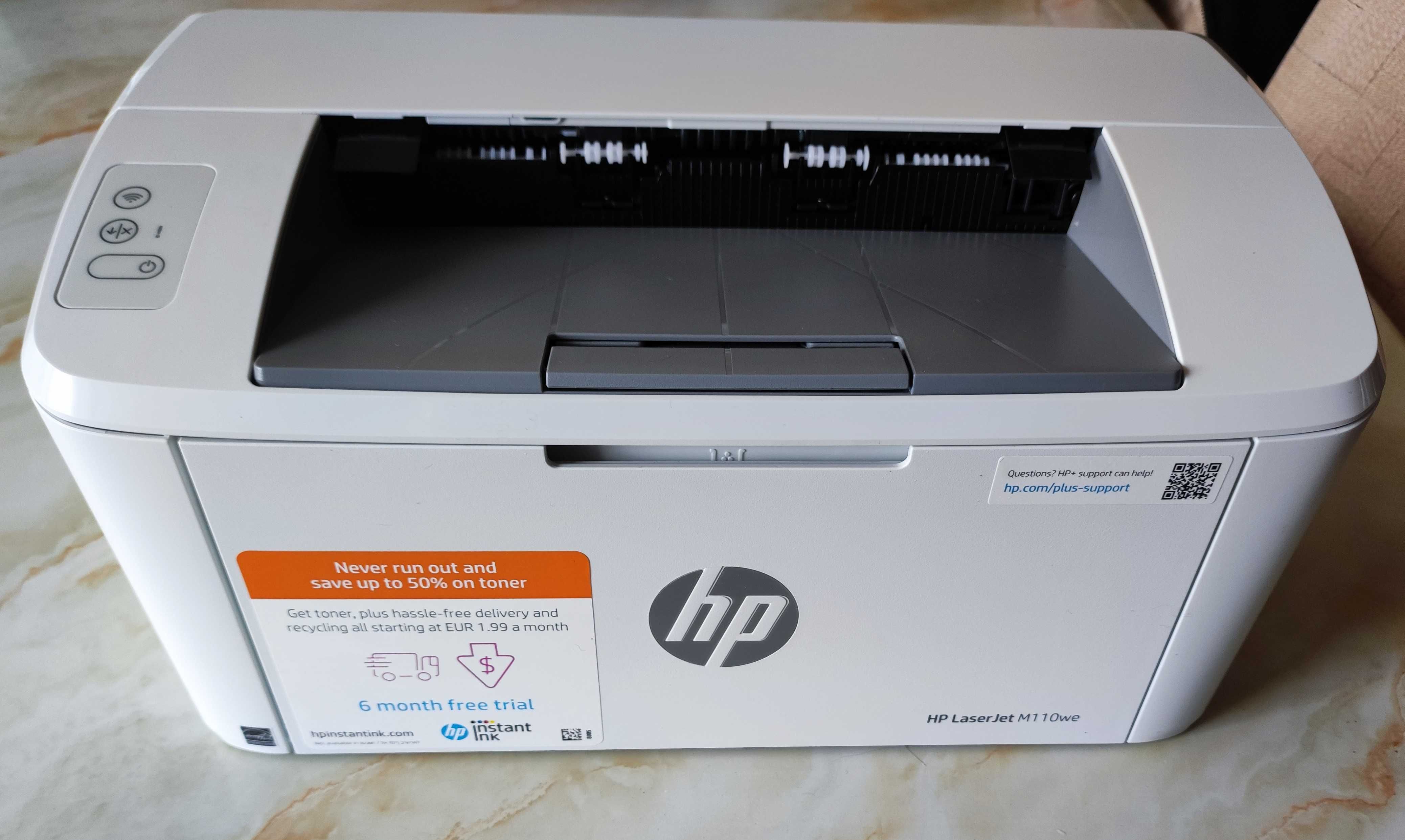 Drukarka HP LaserJet M110we Wi-Fi Mono Apple AirPrint Instant Ink HP+