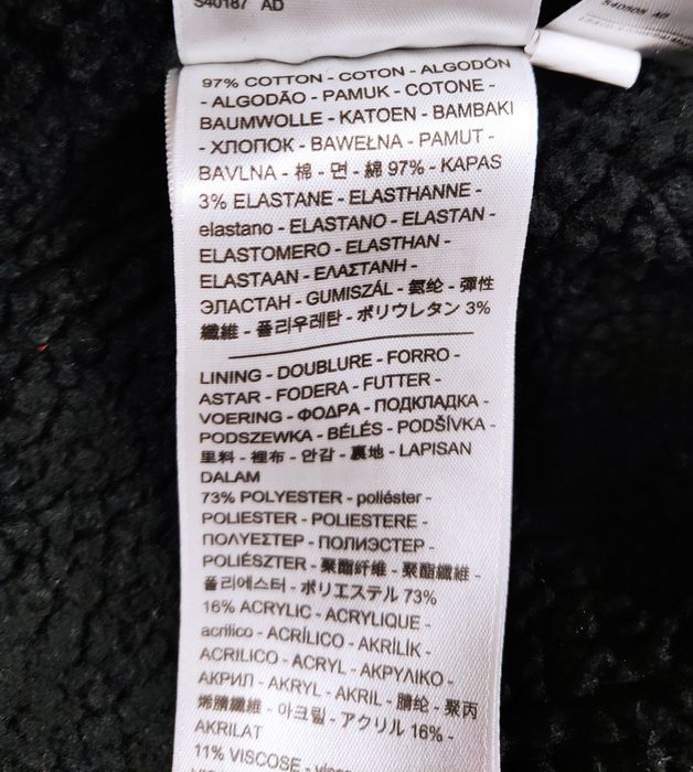 Levi's Sherpa damska kurtka jeansowa ocieplana w rozmiarze M