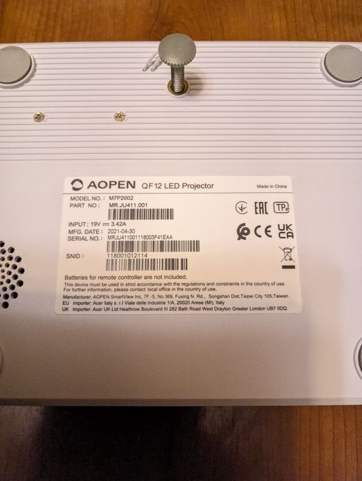 Проектор Aopen QF12