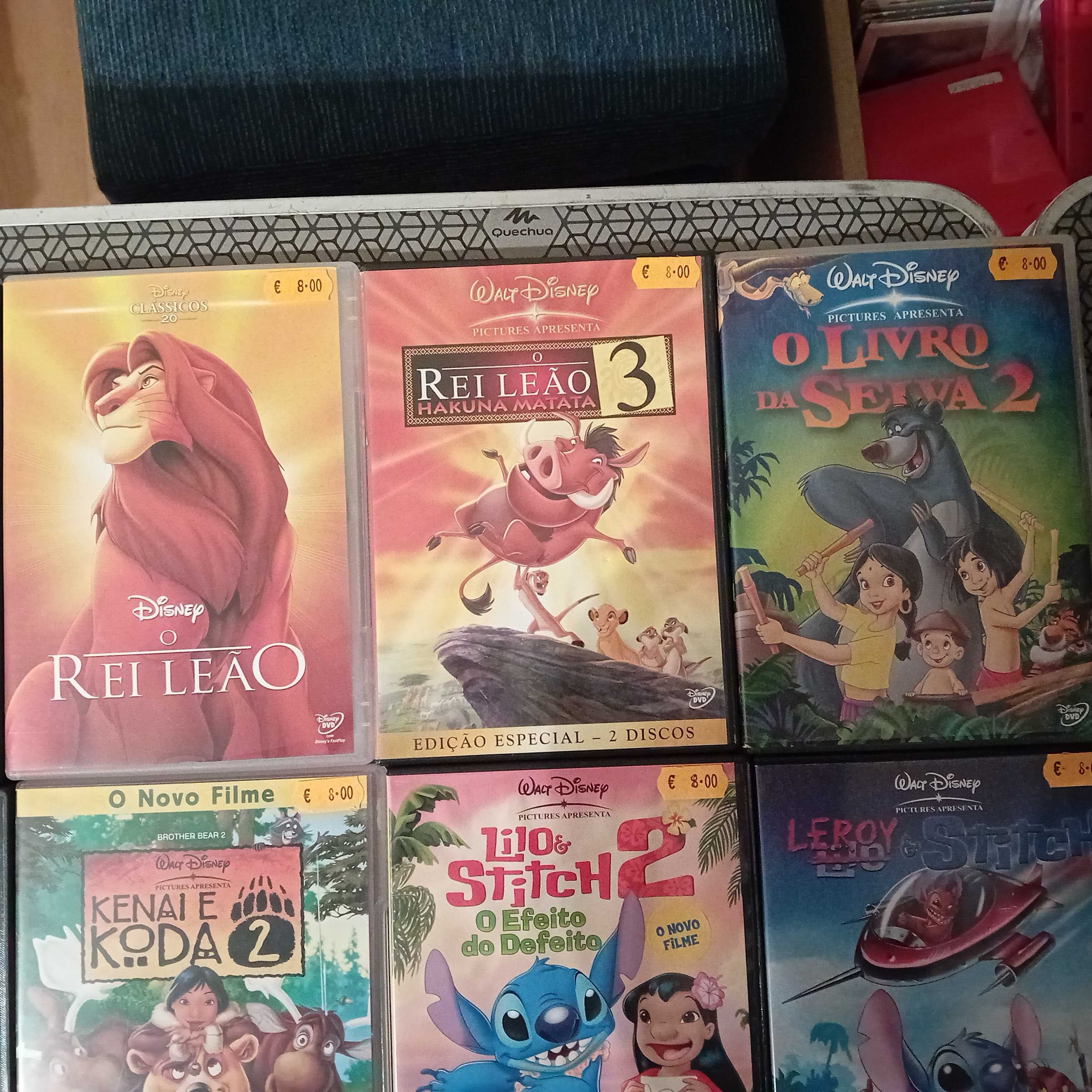 Filmes em Dvd de Animação da Walt Disney II.