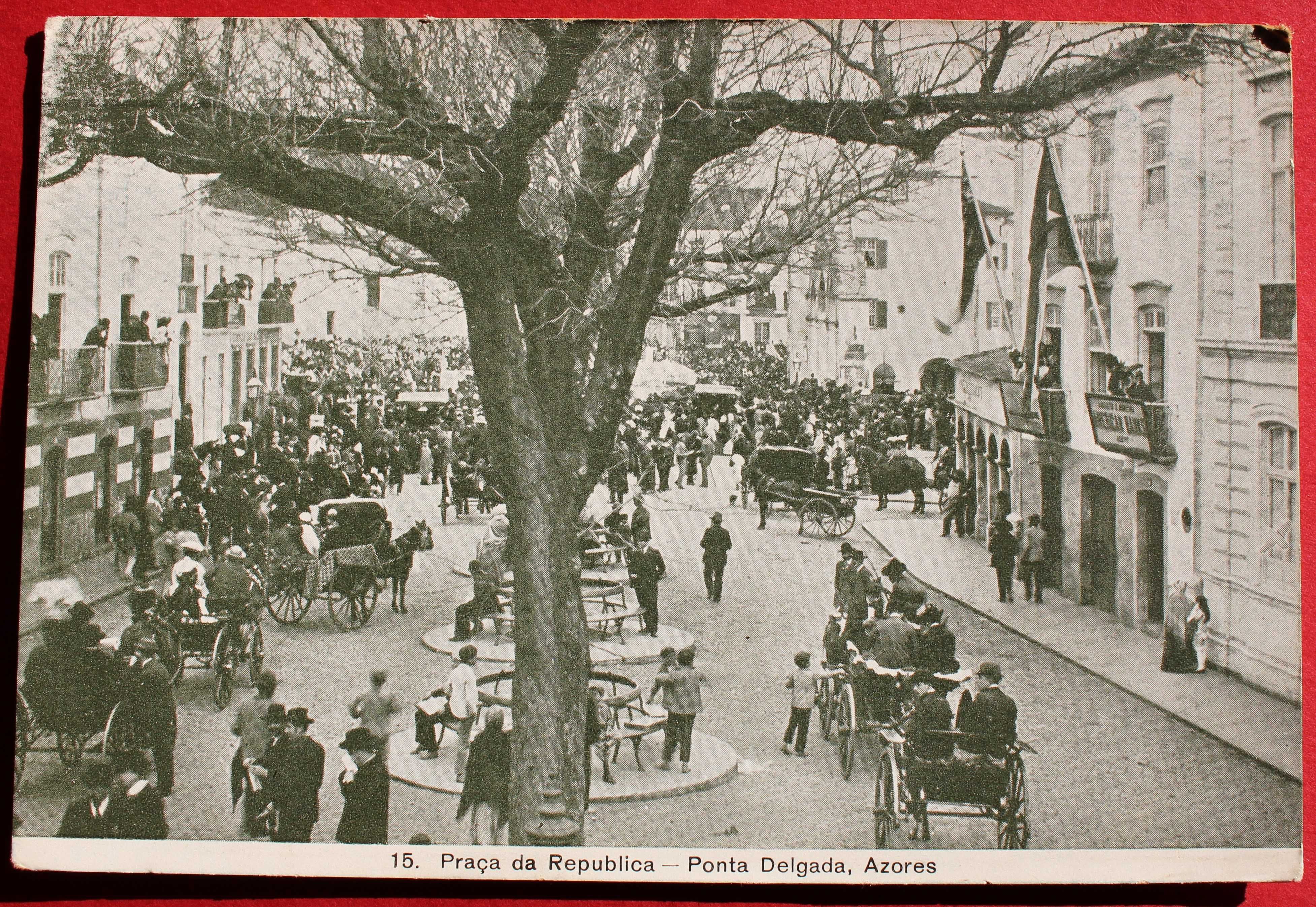 AÇORES PONTA DELGADA PRAÇA DA REPÚBLICA