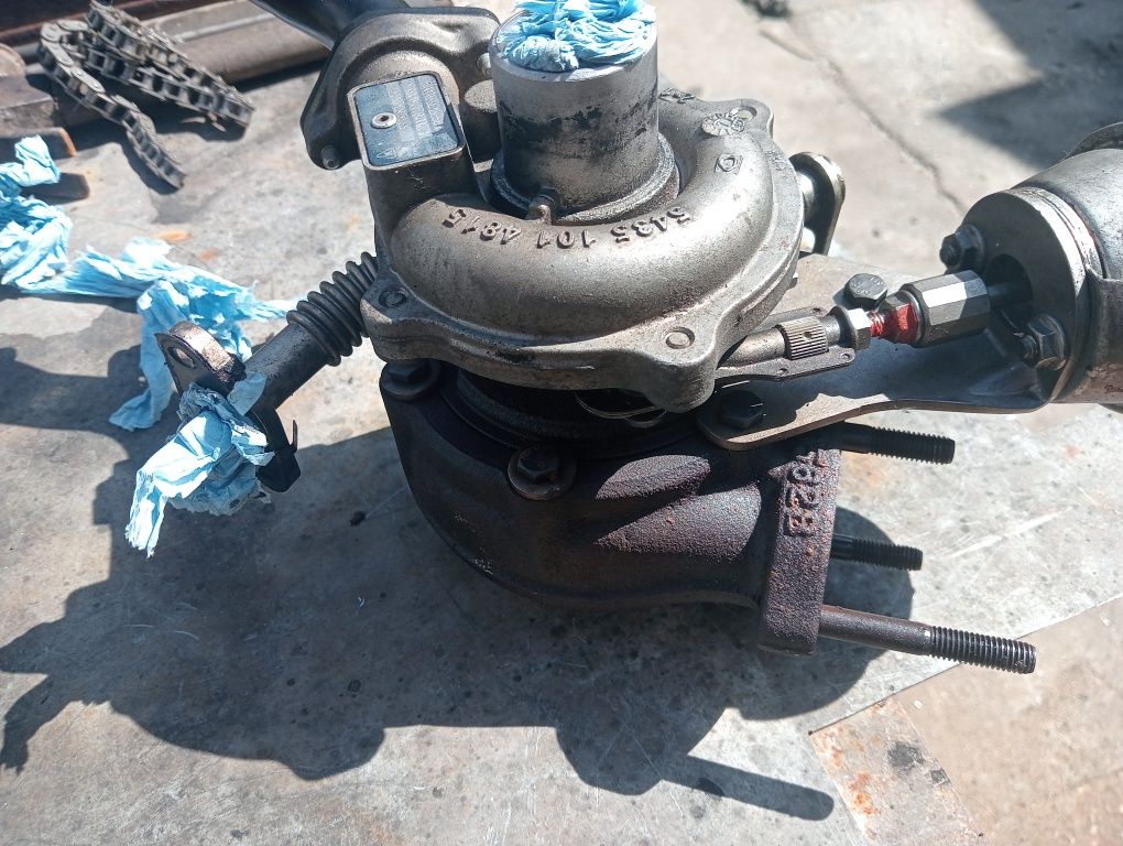 Turbo  Motor Fiat 1.3 MultiJet 90 cv geometria variável