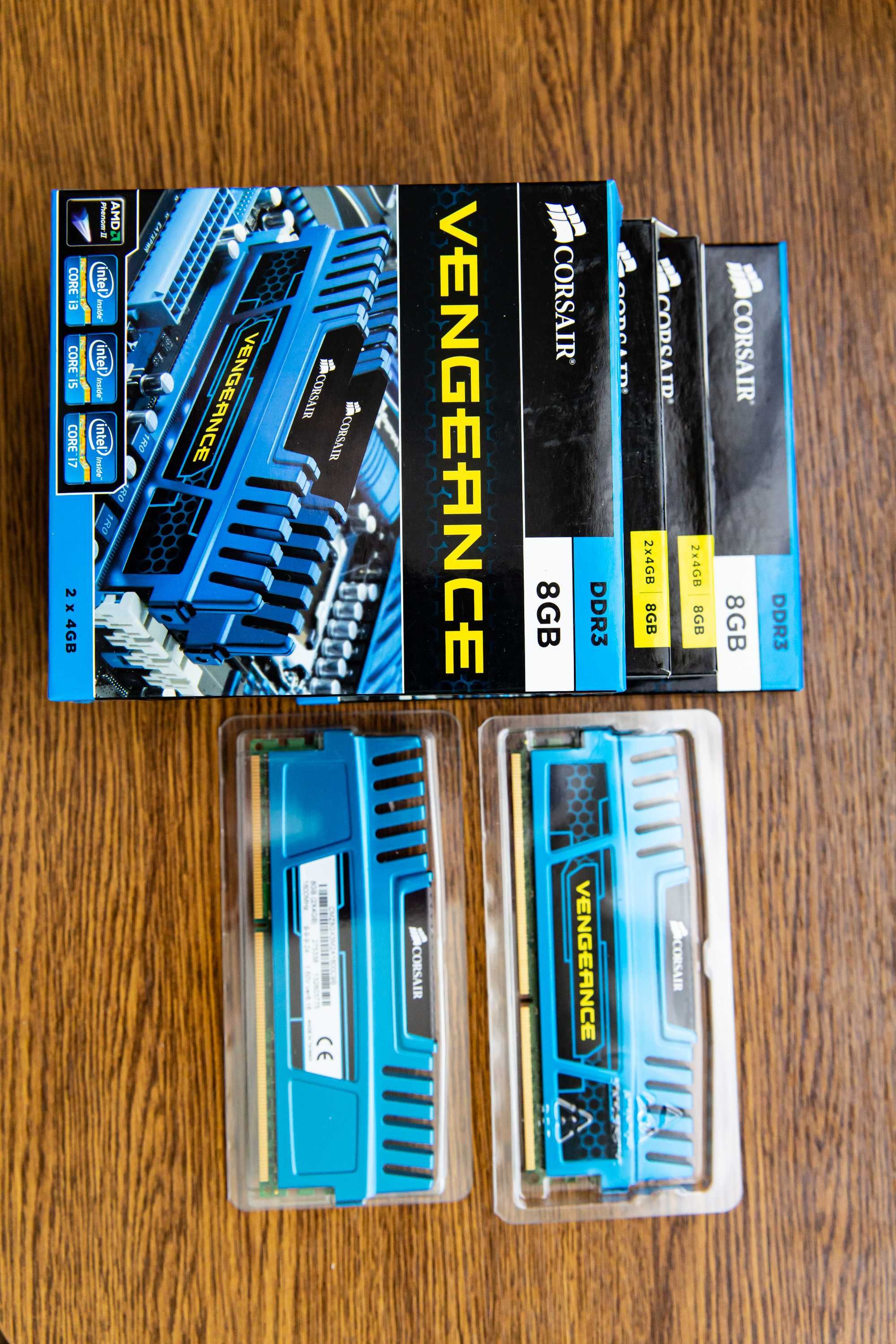 Модуль памяті Corsair DDR3 1600 MHz. 8 плнок по 4 Gb=32Gb