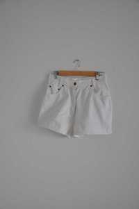 Jeansowe białe spodenki 36-38 S-M Basic