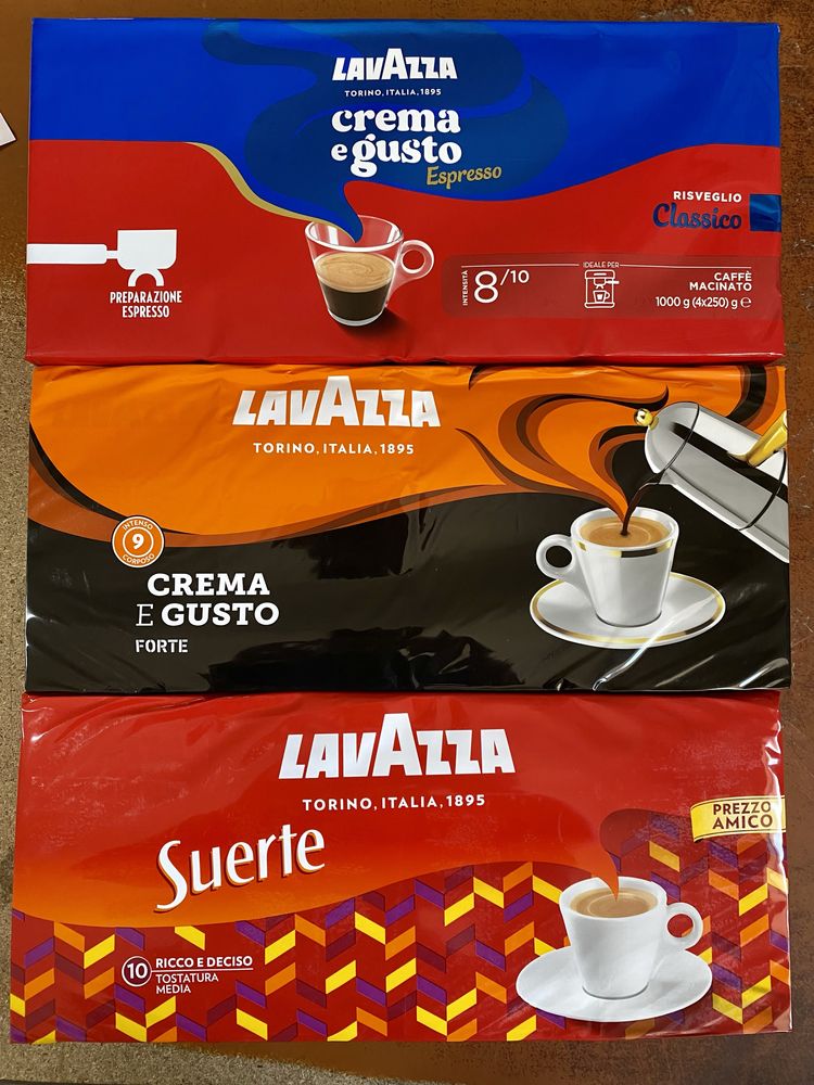 Кава Lavazza Qualita Rossa Лаваца оригінал гурт/роздріб
