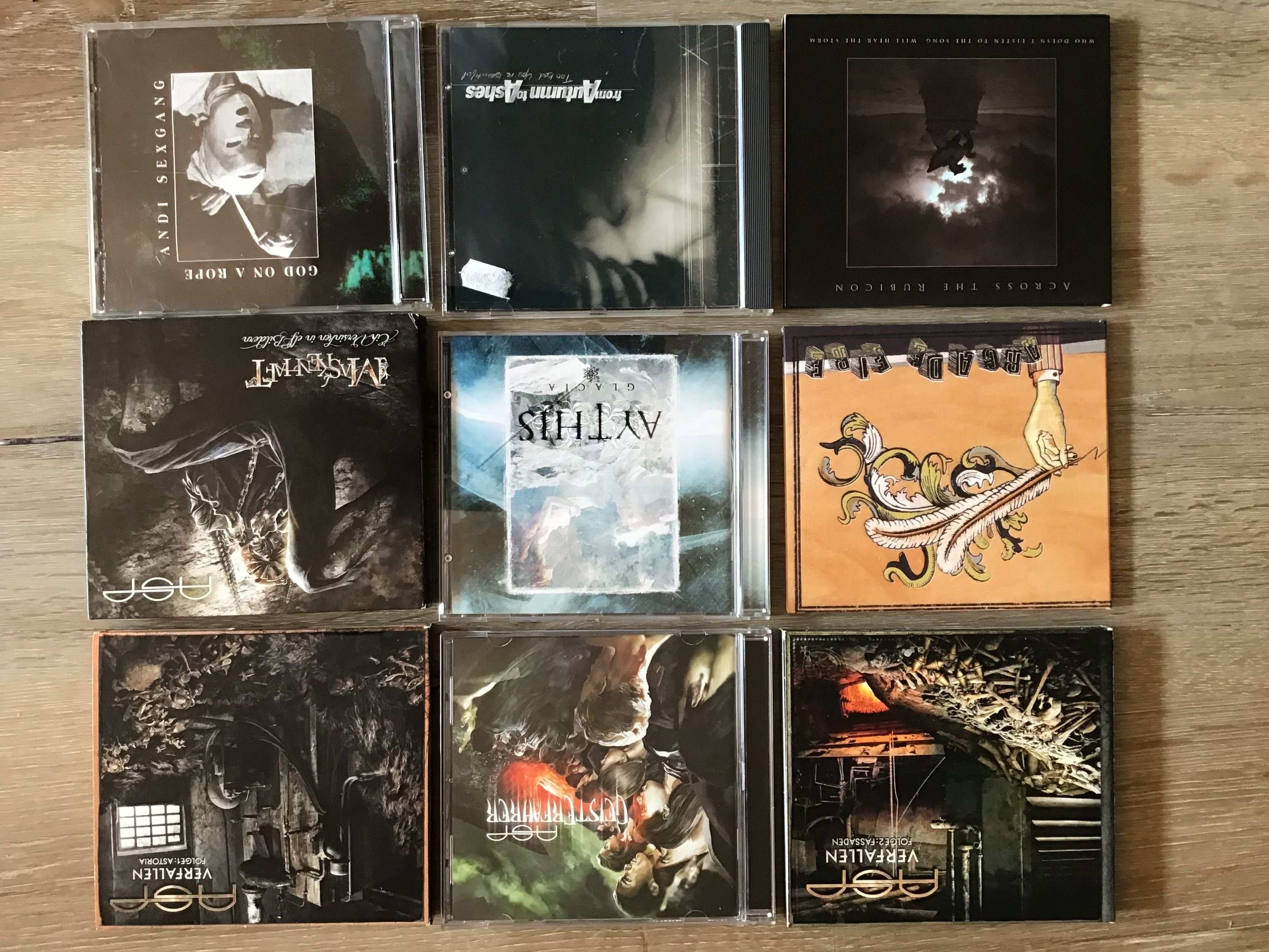 CDs vários metal rock pop letra A 2€ Actualizada