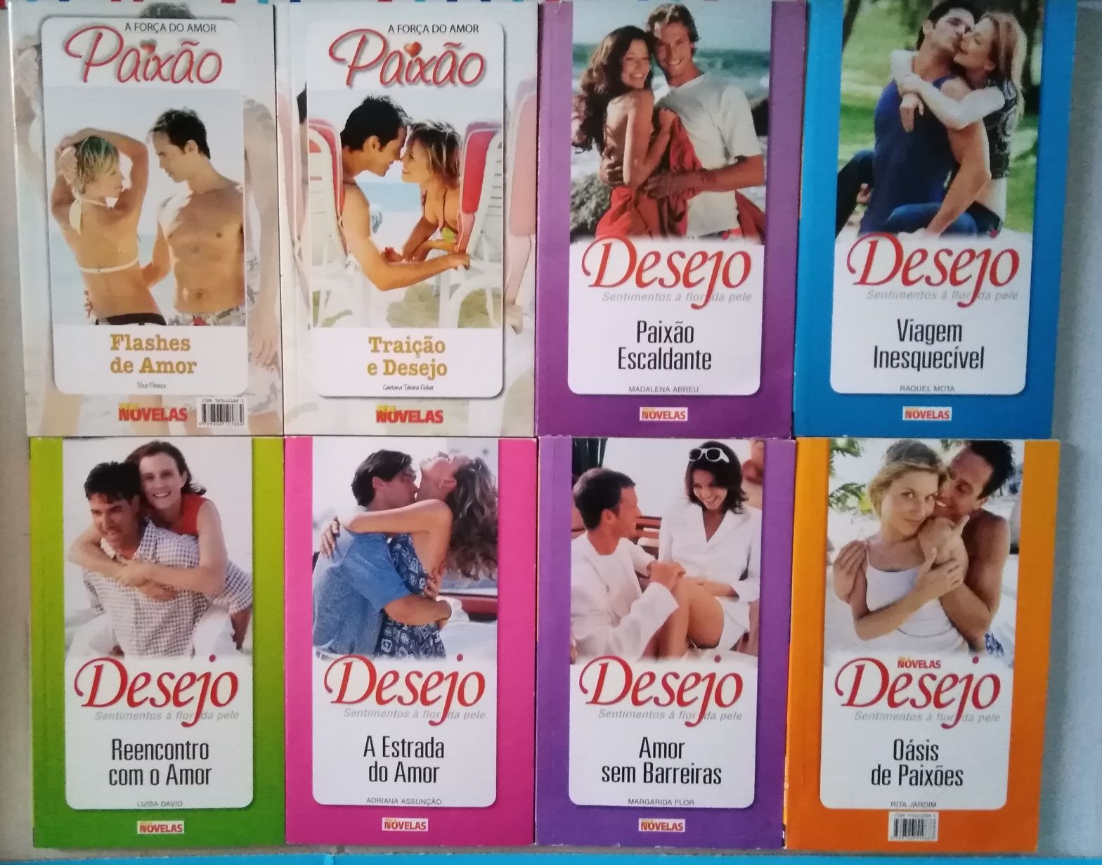 Lote livros de romance Colecções Telenovelas