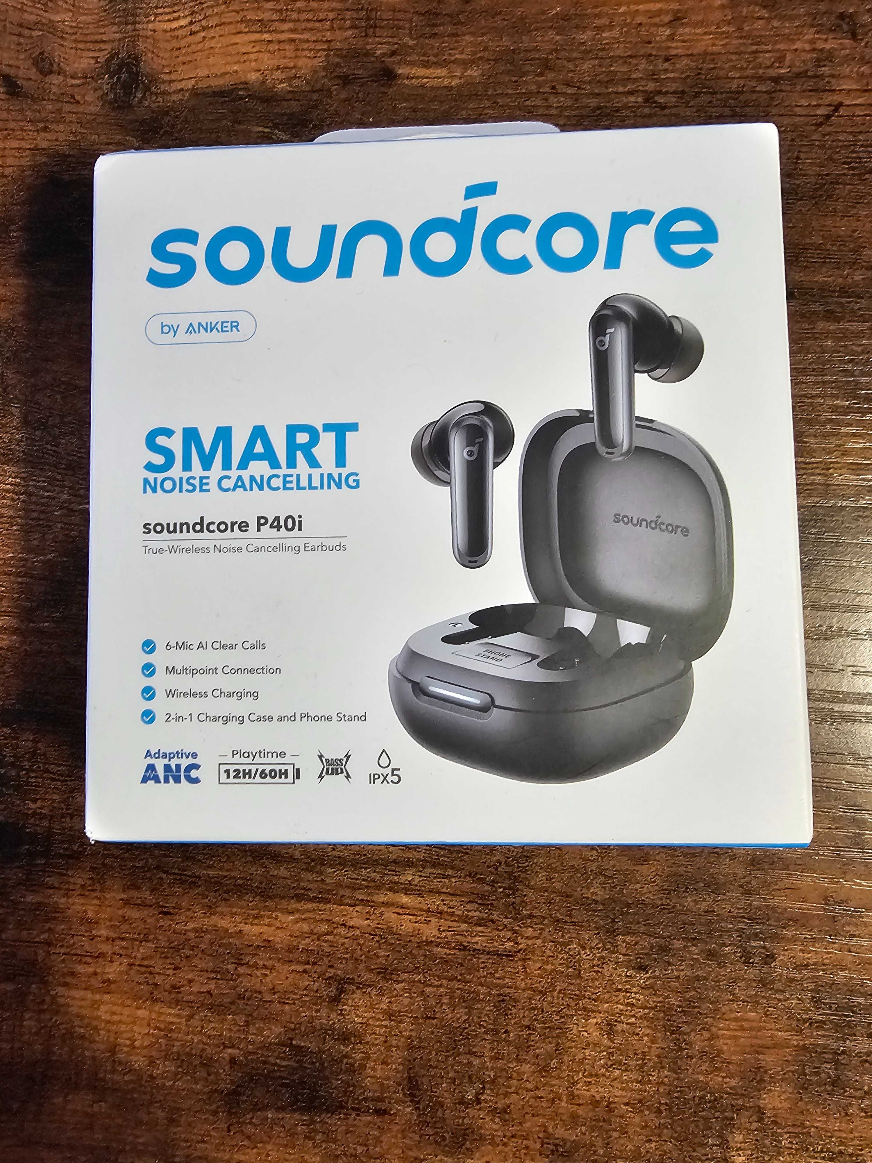 soundcore P40i ture bezprzewodowe słuchawki (czarny)