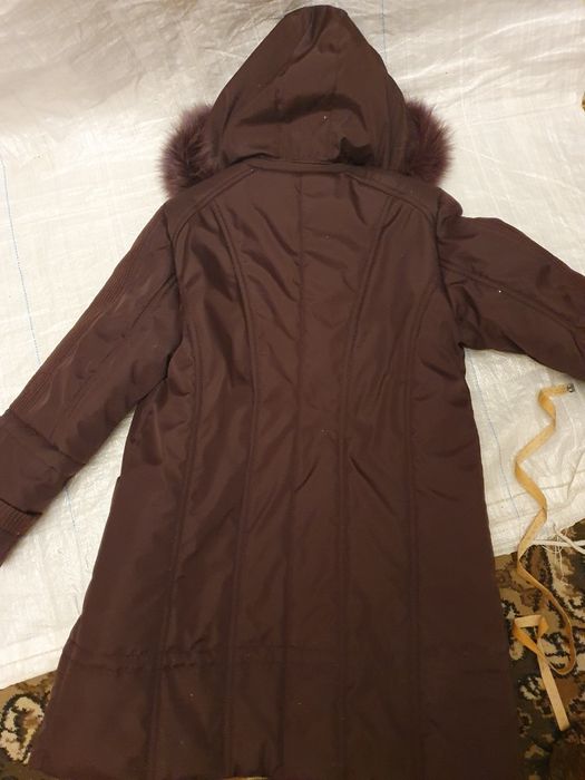 Дубленка шуба женская 50-52  слегка б/у