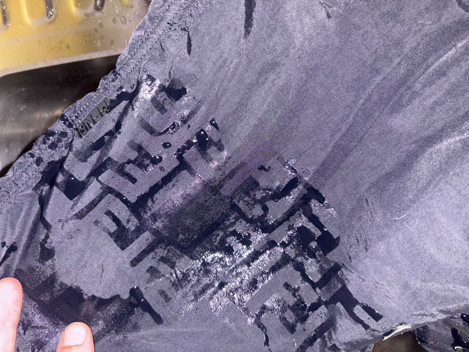 Calções praia Fendi reativos pretos (M)