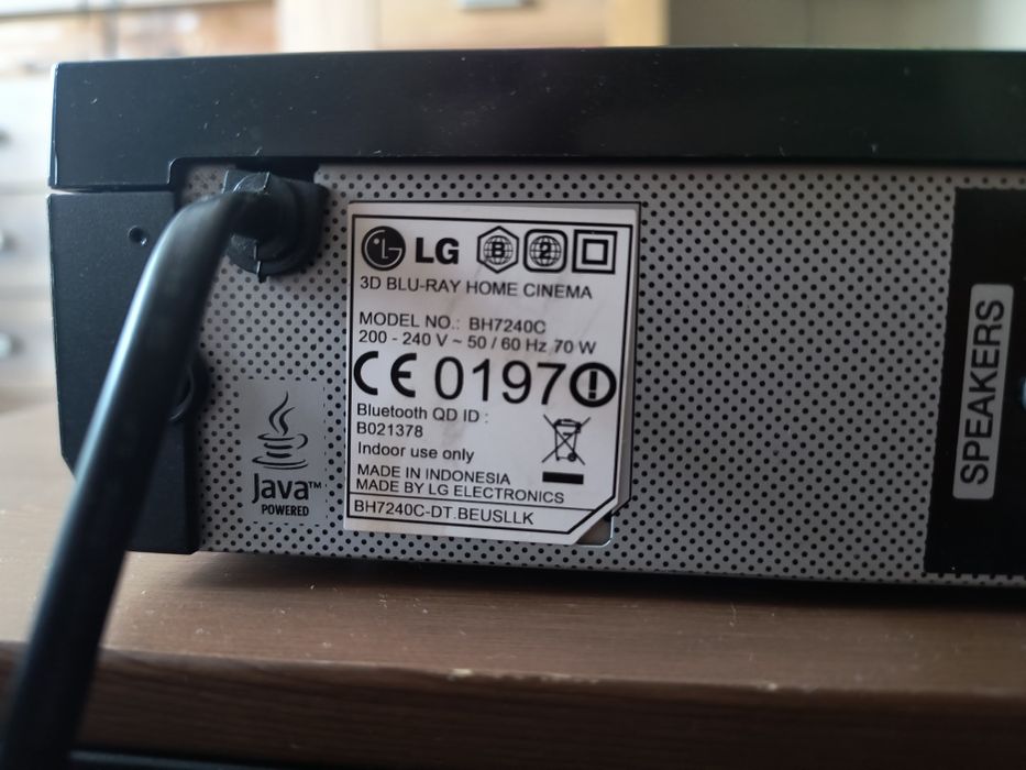 Kino LG. Bluetooth  3D Blu-ray