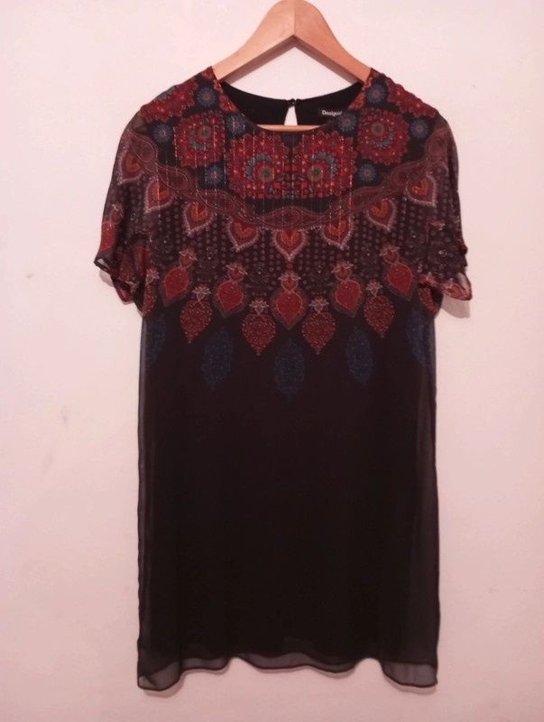 Vestido Desigual Tamanho 40