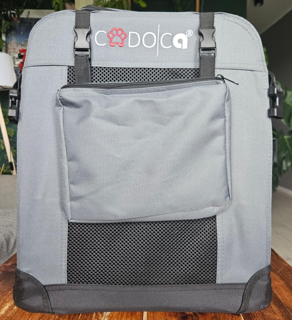 Transporter dla psa/kota. CADOCA 60X45X40CM