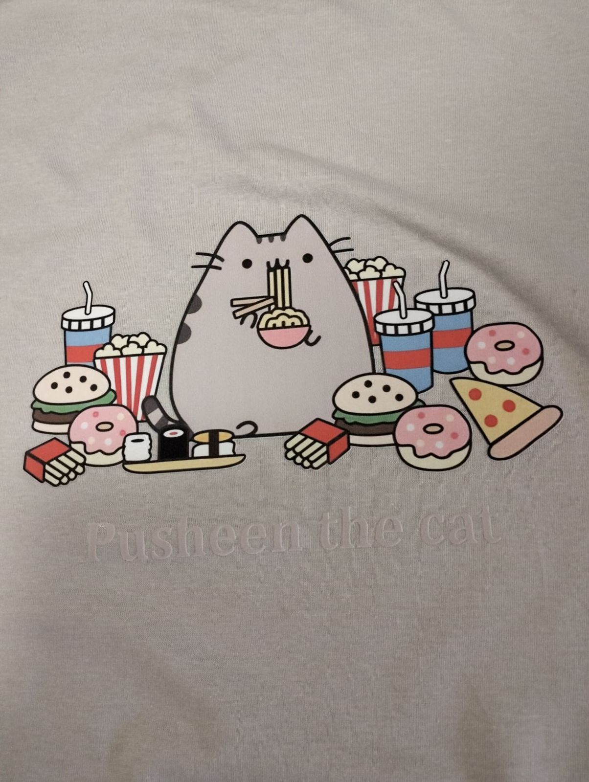 T-shirt, bluzka z motywem Pusheen