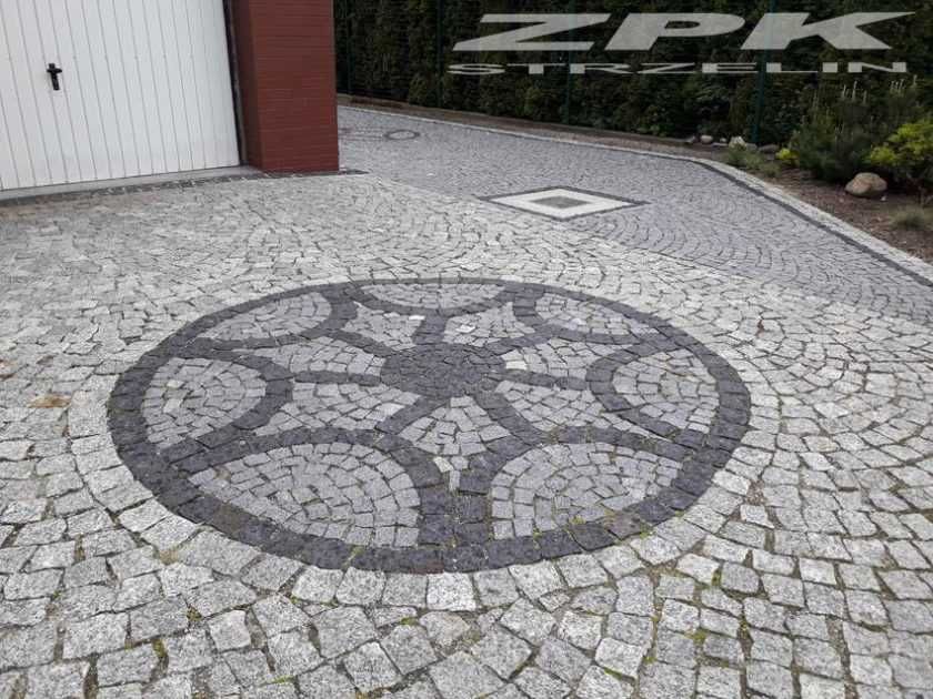 Kostka Granitowa Grysy Kora Gnejs Łupek Jenków
