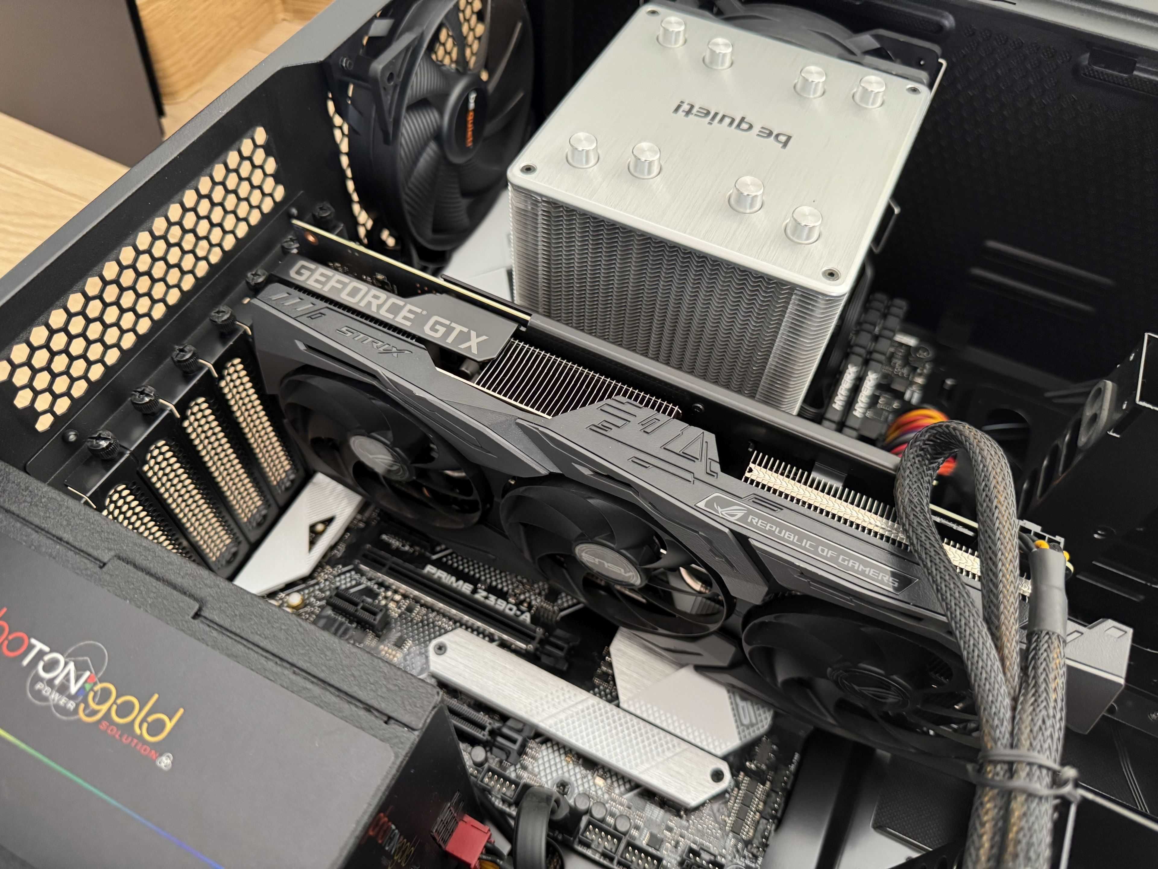 Komputer i7-8700K 3.7GHz, SSD M2 500GB, Ram 32GB, Asus GTX 1660 Ti 6GB