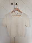 Sweter damski ecru