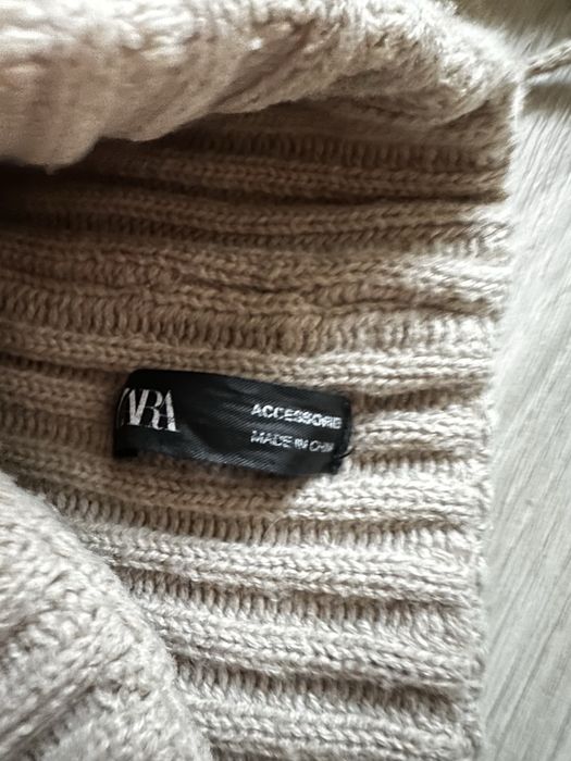 Набір шапка та хомут zara унісекс, хлопчик дівчинка