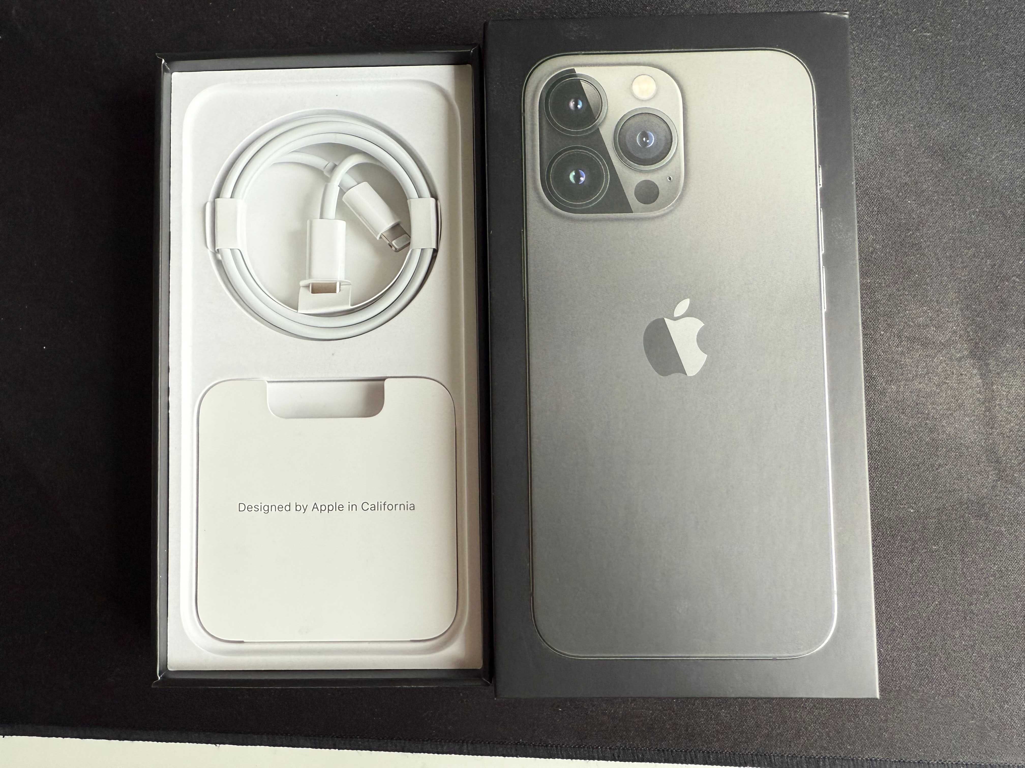 iPhone 13 Pro 128GB - Czarny (Graphite) - Stan idealny - jak nowy!