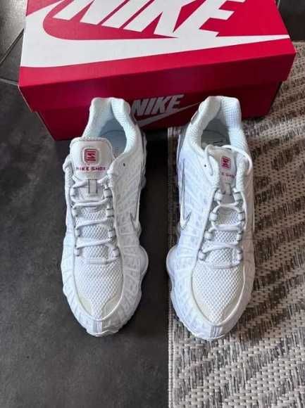 Buty meskie Mokasyny Nike_Shox_TL_White R.43