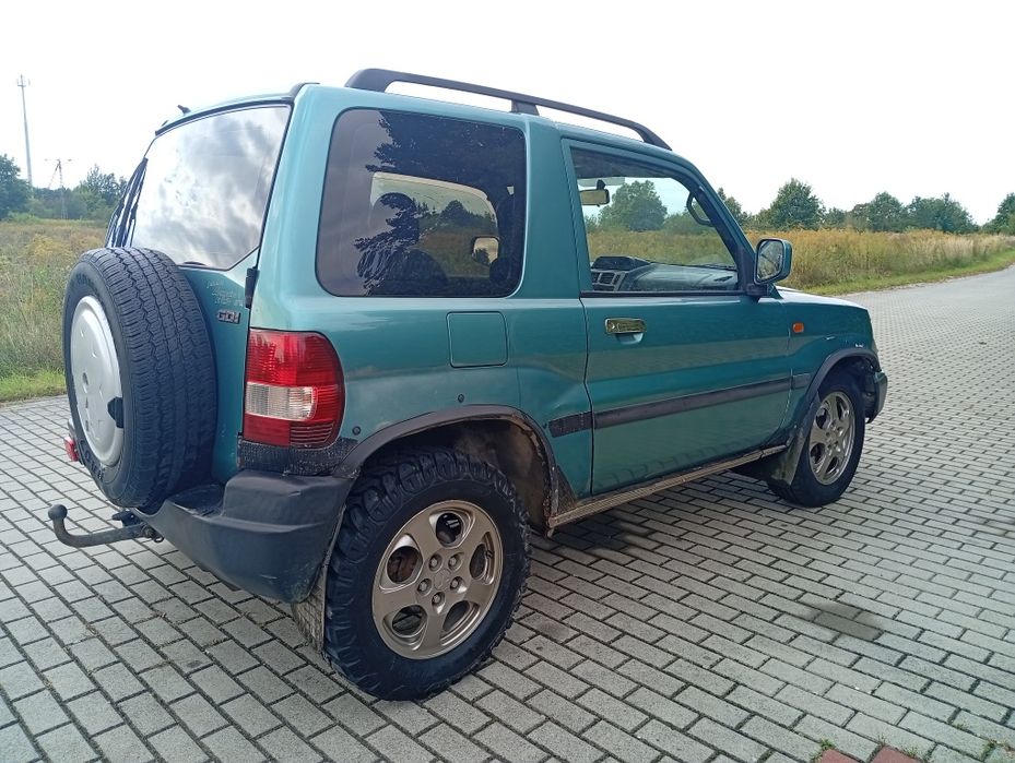 Mitsubishi Pajero pinin 4x4  1.8 benzyna-120 kM,klima,reduktor