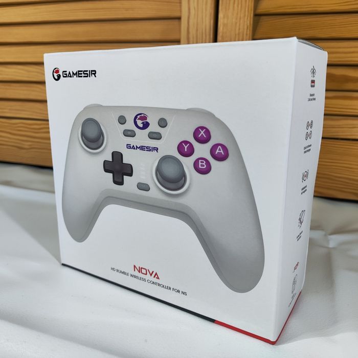 Геймпад джойстик GameSir Nova Switch контролер Bluetooth HD ramble
