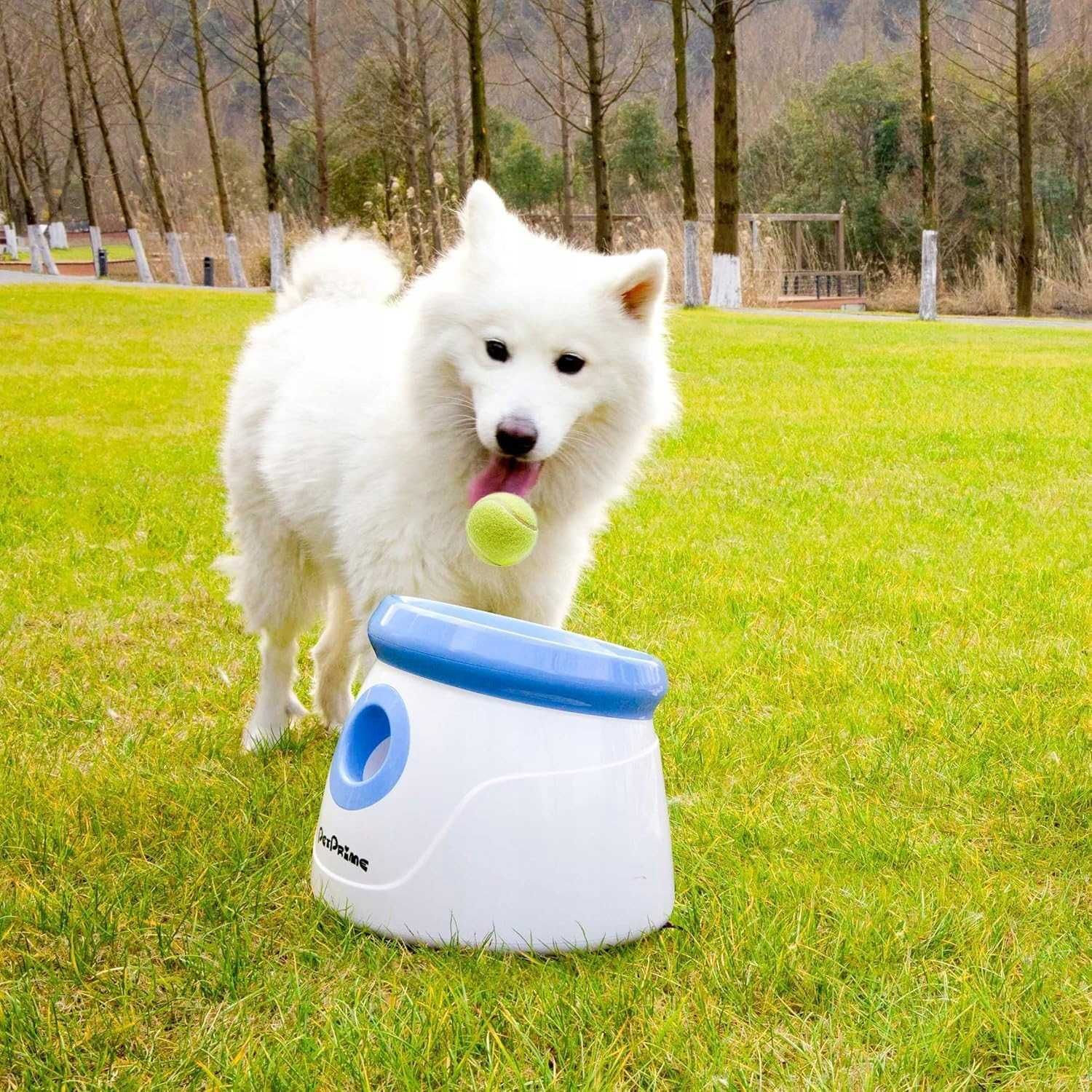 Pet Prime Automatyczna wyrzutnia piłek, maszyna do rzucania dla psów