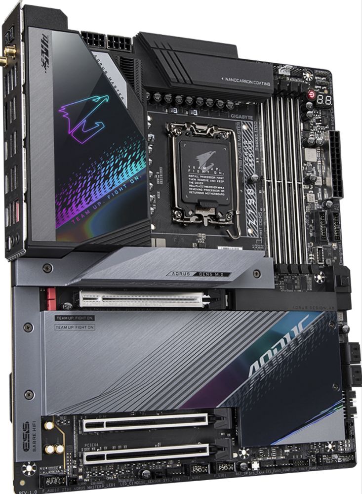 Gigabyte Aourus Master Z790 + i7 13700kf /  LGA1700 / DDR5 / E-ATX