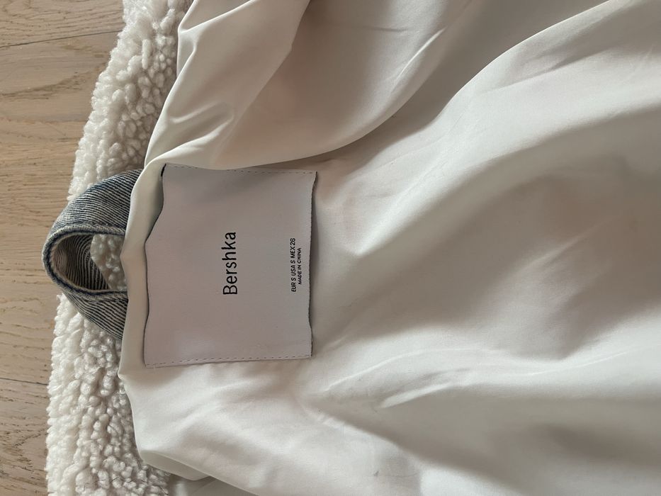 Bershka bomberka futerko ocieplana piekna jak NOWA kurtka S